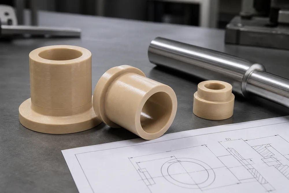 PEEK Bushings for U.S. Engineering Buyers in 2026: Materialvalg, tilpassede tegninger og vanlige spørsmål om innkjøp